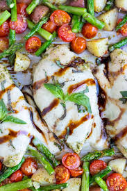 Sheet Pan Caprese Chicken Recipe Evolving Table