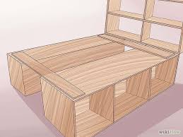 How To Build A Wooden Bed Frame Diy Bed Frame Wooden Bed Frames Diy Bed