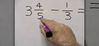 Adding fractions with different denominators. How To Subtract A Mixed Number From A Proper Fraction In Basic Math Math Wonderhowto