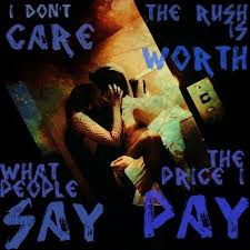 Your Love Is My Drug By Ke Ha Lyrics I Don T Care What People Say The Rush Is Worth The Price I Pay Music Songs Quote Photo Quotes Ke Ha Music Lyrics