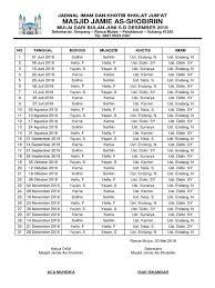 Maybe you would like to learn more about one of these? Jadwal Imam Dan Khotib Sholat Jum Pdf