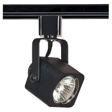 Nuvo Lighting 120v Black Mr16 Square Track Light Head 7g178 Lamps Plus
