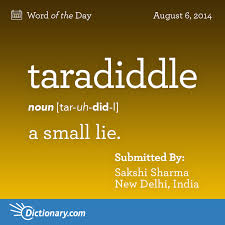 Wednesday Winner Taradiddle Weird Words Uncommon Words Unusual Words