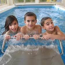 It imitates the current and allows continued swimming without the need to build a large pool with laps. Indoor Inground Pools Inground Swim Spas