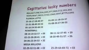 Copy today's lucky numbers of cancer and play now! Sagittarius Lucky Winning Numbers For The Lottery Youtube