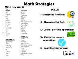Math Strategies Poster Math Strategies Math Strategies Posters Education Math