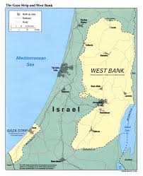 Viamichelin offers free online booking for accommodation in gaza. The Gaza Strip And West Bank Map Mapsof Net
