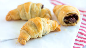 Easy 30 Minute Chocolate Croissants Recipe How To Make Croissants With Store Bought Puff Pastry Youtube