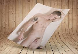 Tattooed Guy in Shower Gay Art Gifts for Gay Men Nude Males - Etsy