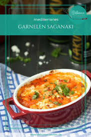 Mediterranes Garnelen Saganaki Fischrezepte Rezepte Mediterrane Rezepte