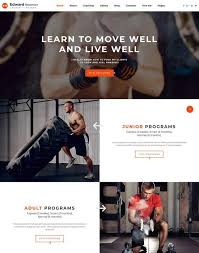 Personal Trainer Web Template Personal Trainer Website Fitness Websites Crossfit Trainer