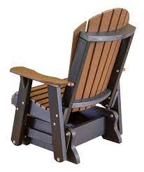 Heritage Poly Lumber Single Rocker Glider By Little Cottage Company Diy Patio Furniture Rocking Chair Plans Glider Chair