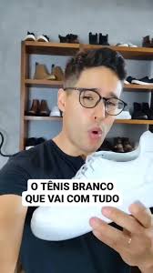 Tenis Brancos Masculino Streetwear