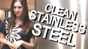 If you want to see and hear how stainless steel appliances can be cleaned properly just go and clink on. How To Clean Stainless Steel Appliances Easy Kitchen Cleaning Ideas That Save Time Clean My Space Youtube