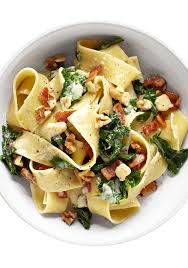 Pappardelle With Bacon And Gruyere Recipe Gruyere Recipe Pasta Recipes Pasta Dishes
