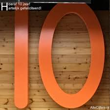 Hoera 10 Jaar Felicitatie Afbeelding Update 2021 Allecijfers Nl