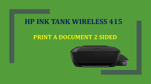 The driver of hp ink tank wireless 410 printer from this link compatibility for windows 10, windows 8.1, windows 8, windows 7, windows vista, and even however, sometimes things cannot run well and it cannot work automatically. Hp Ink Tank Wireless 415 419 418 410 Print A Document 2 Sided Youtube