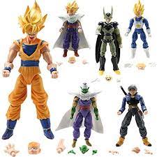 Quick walmart hunt to finish off the dragon ball z backpack hanger keychains i needed to complete the set. Pp Lot 6 Pcs Dragonball Z Dragon Ball Dbz Goku Piccolo Action Figure Toy Set Anime Walmart Com Walmart Com