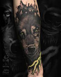 Wolf Tattoo On The Hand Wolf Tattoo Tattoos Instagram Photo