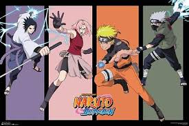 Base hebi sasuke vs kakashi and asuma. Naruto Team 7 Ii Poster Print Fruugo Ie