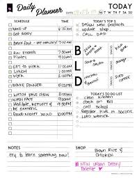 1 страница в день ежедневник для творческих людей Pdf Daily Planner Printable Instant Download Day Planner Pdf Planirovshiki Ezhednevnik