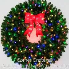 Maybe you would like to learn more about one of these? 4 Foot Multi Color Christmas Wreath Artificialchristmaswreaths Com 48 Inch Multi Color Lights Free Shipping Commercial Grade Indoor Outdoor