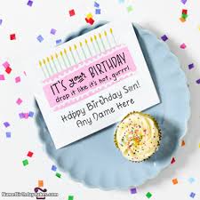 Happy Birthday Wishes Card With Name And Photo Edit Happy Birthday Wishes For Son With Name Birthday Wishes For Son Happy Birthday Wishes Happy Birthday Wishes Cards