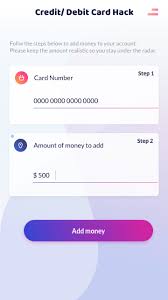 Choose the wallet option from the top of the page. Credit Debit Hack Free Money Credit Card Hacks Free Money Hack Free Gift Cards Online
