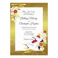 Elegant Japanese Style Wedding Invitation Weddinginvitation Cards Custom Invitation Card Design Marriage Party Wedding Invitations Invitations Wedding