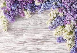 Photo About Lilac Flowers Bouquet On Wooden Plank Background Spring Purple Blooming Bunch Branch Over Wood Tex Lilac Flowers Flower Backgrounds Rustic Shower