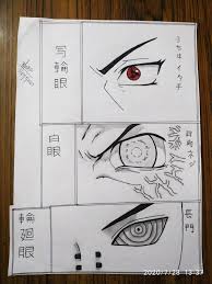 Sharingan Byakugan And Rinnegan Sketched By Me Naruto Drawing all sharingan , rinnegan , byakugan , tenseigan , ketsuryugan special eyes , kekkeigenkai. sharingan byakugan and rinnegan