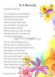Check spelling or type a new query. To A Butterfly Poem Printable