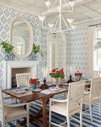 Bunny Williams Home On Instagram A Beautiful Palm Beach Dining Room By Phoebehoward Decorator With Beach Dining Room White Dining Room Dining Room Wallpaper