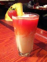 Sunset Passion Colada Recipe Food Com Recipe Yummy Drinks Coconut Rum Strawberry Daiquiri Mix