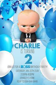Pin By Andrea Marcano On Cumpleanos Del Jefe Baby Birthday Invitation Card Baby Birthday Card Baby Birthday Party Boy