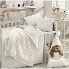 But with that said, the material is super soft organic cotton and is in a beautiful ivory color with feminine. Ivory Crib Bedding Wayfair
