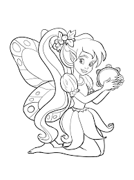 Coloriage a imprim2 gratuit fille. Coloriage Fee 20 Dessins A Imprimer