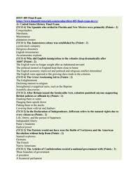 Hist 405 Final Exam Exam Final Exams College Homework Help