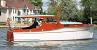 Inside Cabin Cruiser Boat