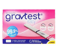 Teste De Gravidez Grav Test Easy Com Menor Preco Cr