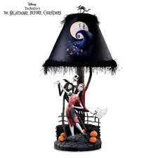 100% satisfaction promise · affordable customization · unique designs Tim Burtons The Nightmare Before Christmas Moonlight Table Lamp With Jack Sally And Zero