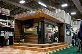 Faberhaus Pavilion Tiny Off Grid Eco Cottage For Nature Lovers Small Prefab Cabins Prefab Cabins Small Modern Cabin