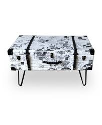After stopping my mother from throwing out this old suitcase it's sat in my room/car boot for the last year and a half or so. Paris Suitcase Coffee Table White Shop Furniture Online In Singapore