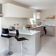 Breakfast bars are a great way to create an informal eating area in your kitchen. White Modern Breakfast Bar Ideal Home Breakfast Bar Kitchen Breakfast Bar Kitchen Decor