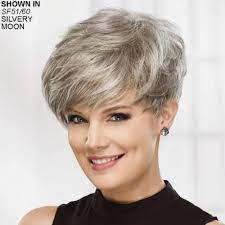 The thicker is your hair the less layering you normally can afford, unless your haircut is extremely short. Short Hair Wigs Full Selection Of Pixies Bobs Crops Paula Young Hair Cuts In 2019 Short Hair Wigs Wig Hairstyles Wigs