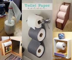 Clever Toilet Paper Storage Or Holder Ideas Hative Shop for toilet paper holders in bathroom hardware.