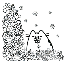 Mas De 100 Imagenes Kawaii Para Descargar Imprimir Y Colorear 5 Pusheen Coloring Pages Cute Coloring Pages Coloring Pages