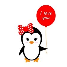 Ich bin bis über beide ohren verliebt. Penguin Pinguin Love Foralifetime Youandme Penguin Art Cute Penguins Art Drawings For Kids