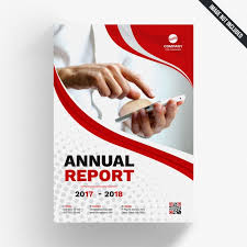 The best business card mockups free download for your next project. Red Wavy Annual Report Template Psd Template Best Mockup Template Psd Free Download