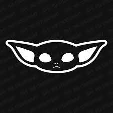 Free Free 214 Baby Yoda Head Silhouette Svg SVG PNG EPS DXF File